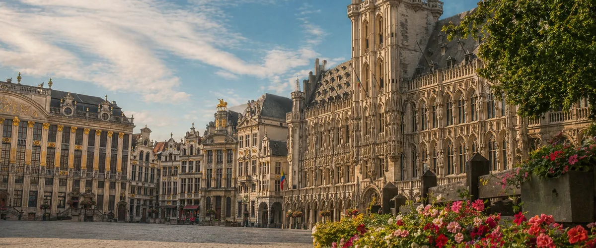Brüssel Stadtpanorama — CK Internationale Zollagentur, Experte für Zollabwicklung am Flughafen BRU