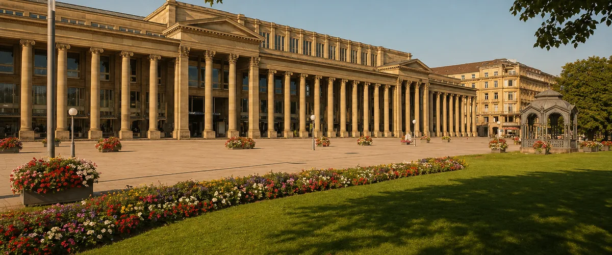 Stuttgart Stadtpanorama — CK Internationale Zollagentur, Experte für Automotive und Präzisionslogistik